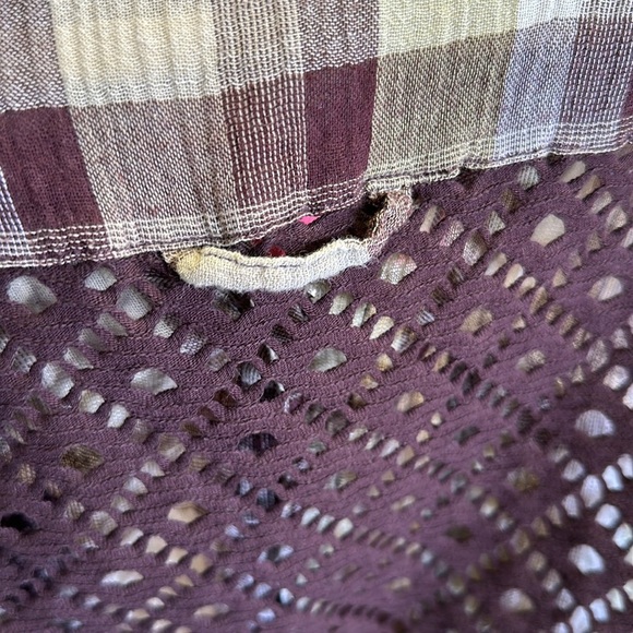 WE THE FREE Cotton button down shirt size Med - Picture 6 of 6